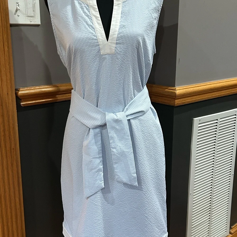 Southern Tide Blue and White Summer Dress - Picture 3 of 5